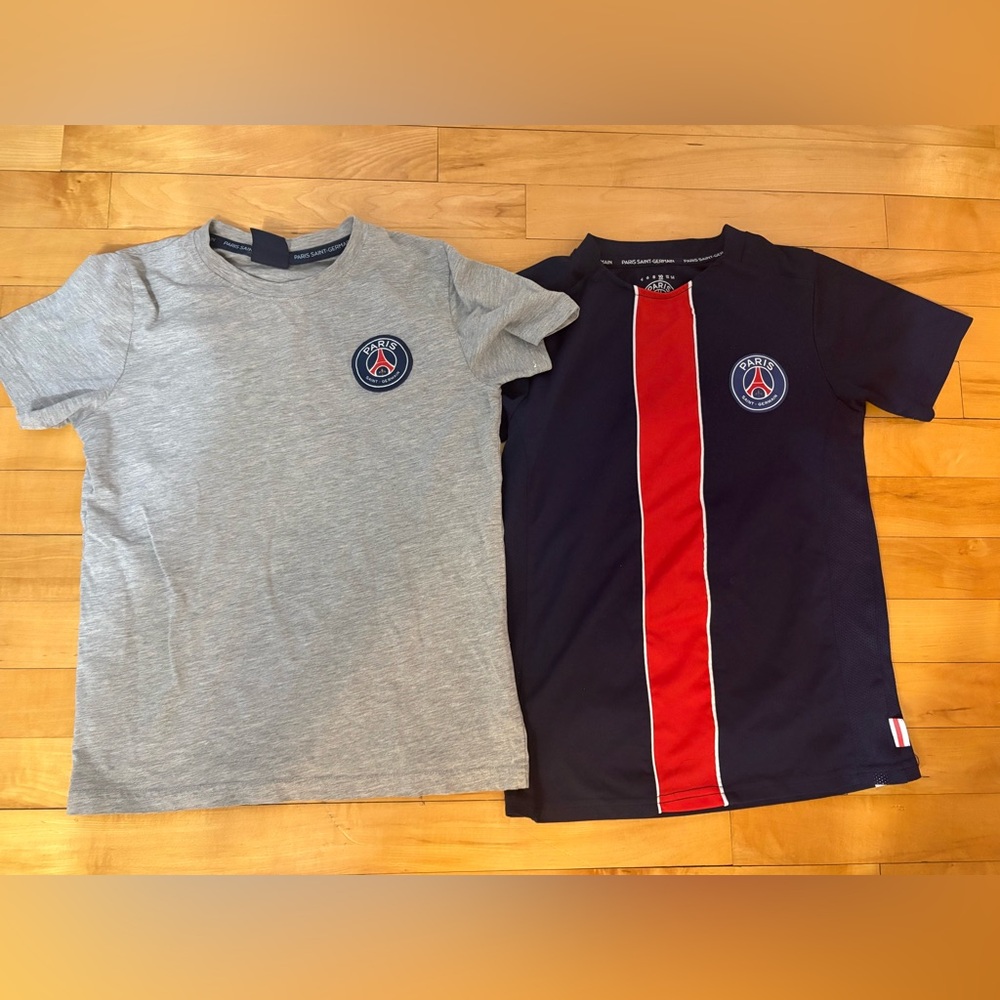 1 teeshirt + 1 jersey PSG for Kids